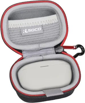 RLSOCO Case for Sony WF-1000XM4 Industry Leading Noise Canceling Truly Wireless Earbud Headphones (Black)
