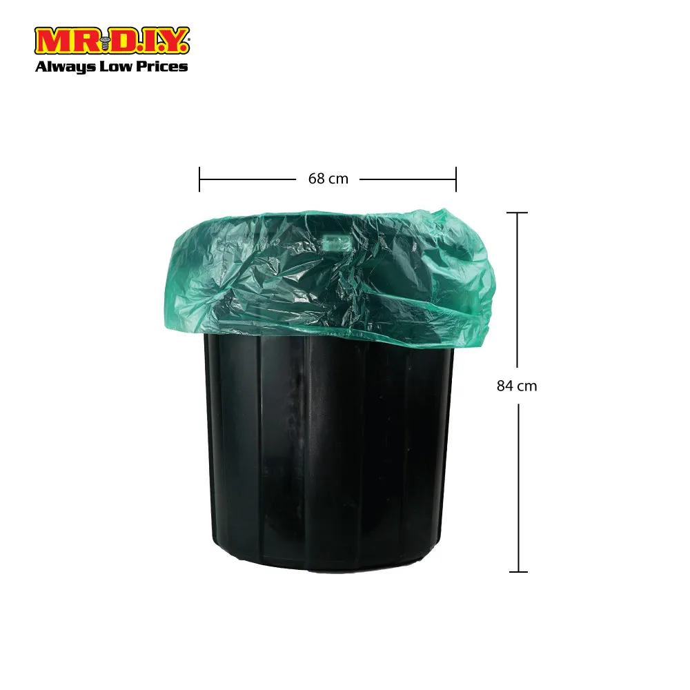 SEKOPLAS ReMAX HDPE Semi-Transparent Garbage Bag M Size (3 x 15pcs)