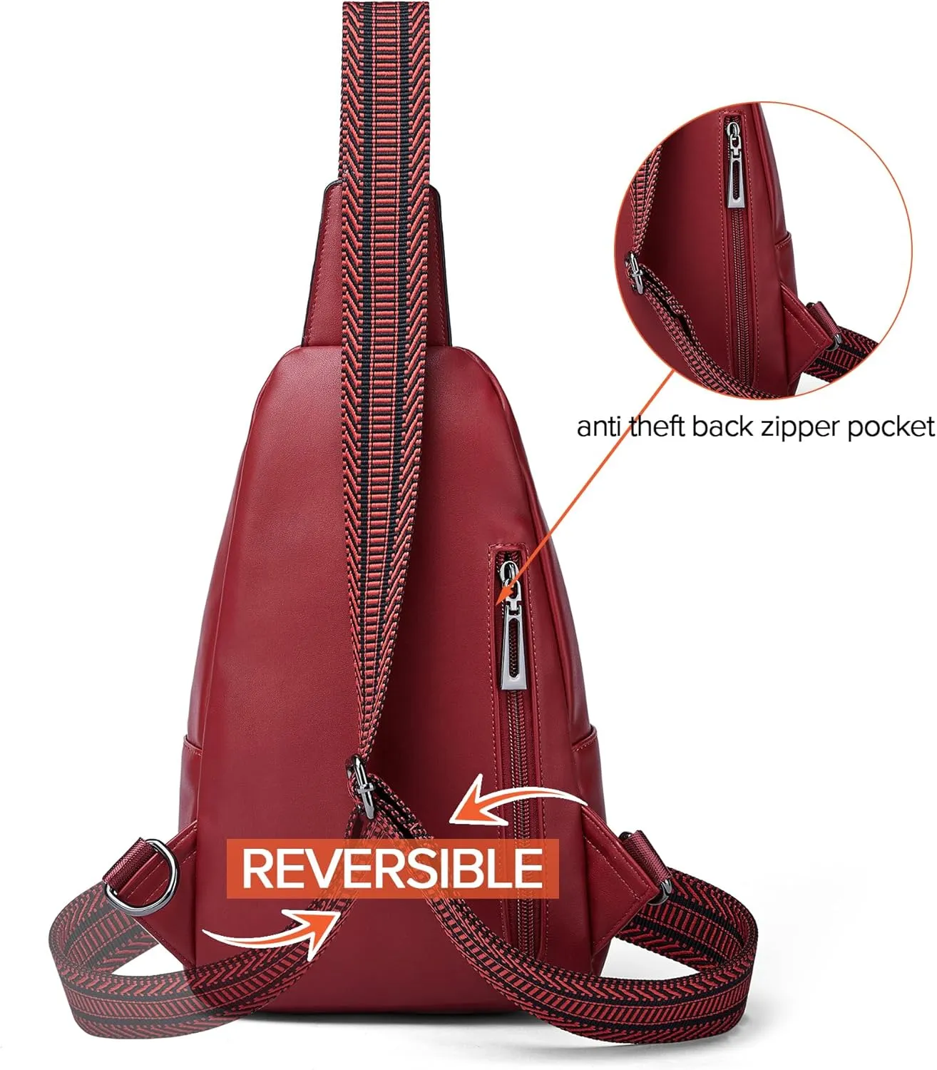 Sling Bag Crossbody Bags for Women Cross Body Fanny Packs Chest Sling Purses for Travel Shopping Leisure Sport