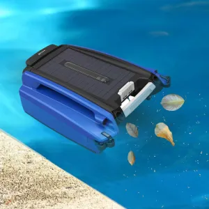 Solar Powered Automatic Pool Cleaner  Eco-Friendly Robotic Vacuum