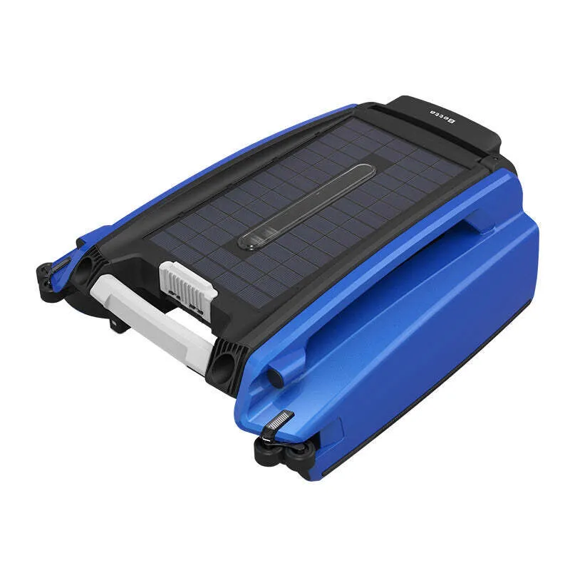 Solar Powered Automatic Pool Cleaner  Eco-Friendly Robotic Vacuum