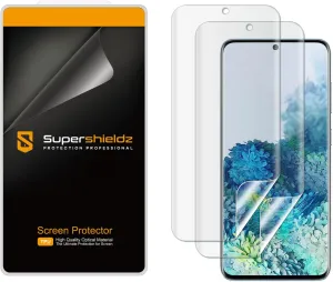 Supershieldz (2 Pack) Designed for Samsung (Galaxy S20 Plus 5G) Screen Protector, High Definition Clear Shield (TPU)