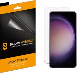 Supershieldz (3 Pack) Designed for Samsung Galaxy S23 5G Screen Protector, High Definition Clear Shield (PET)