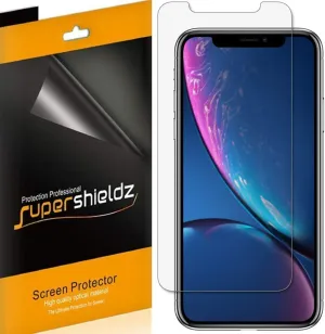 Supershieldz (6 Pack) Designed for Apple iPhone 11 and iPhone XR (6.1 inch) Screen Protector, High Definition Clear Shield (PET)