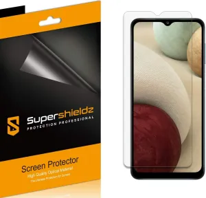 Supershieldz (6 Pack) Designed for Samsung Galaxy A13 5G / A13 LTE / A12 Screen Protector, High Definition Clear Shield (PET)