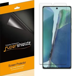 Supershieldz (6 Pack) Designed for Samsung Galaxy Note 20 5G Screen Protector, High Definition Clear Shield (PET)