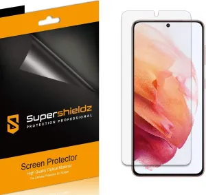 Supershieldz (6 Pack) Designed for Samsung Galaxy S21 5G Screen Protector, High Definition Clear Shield (PET)