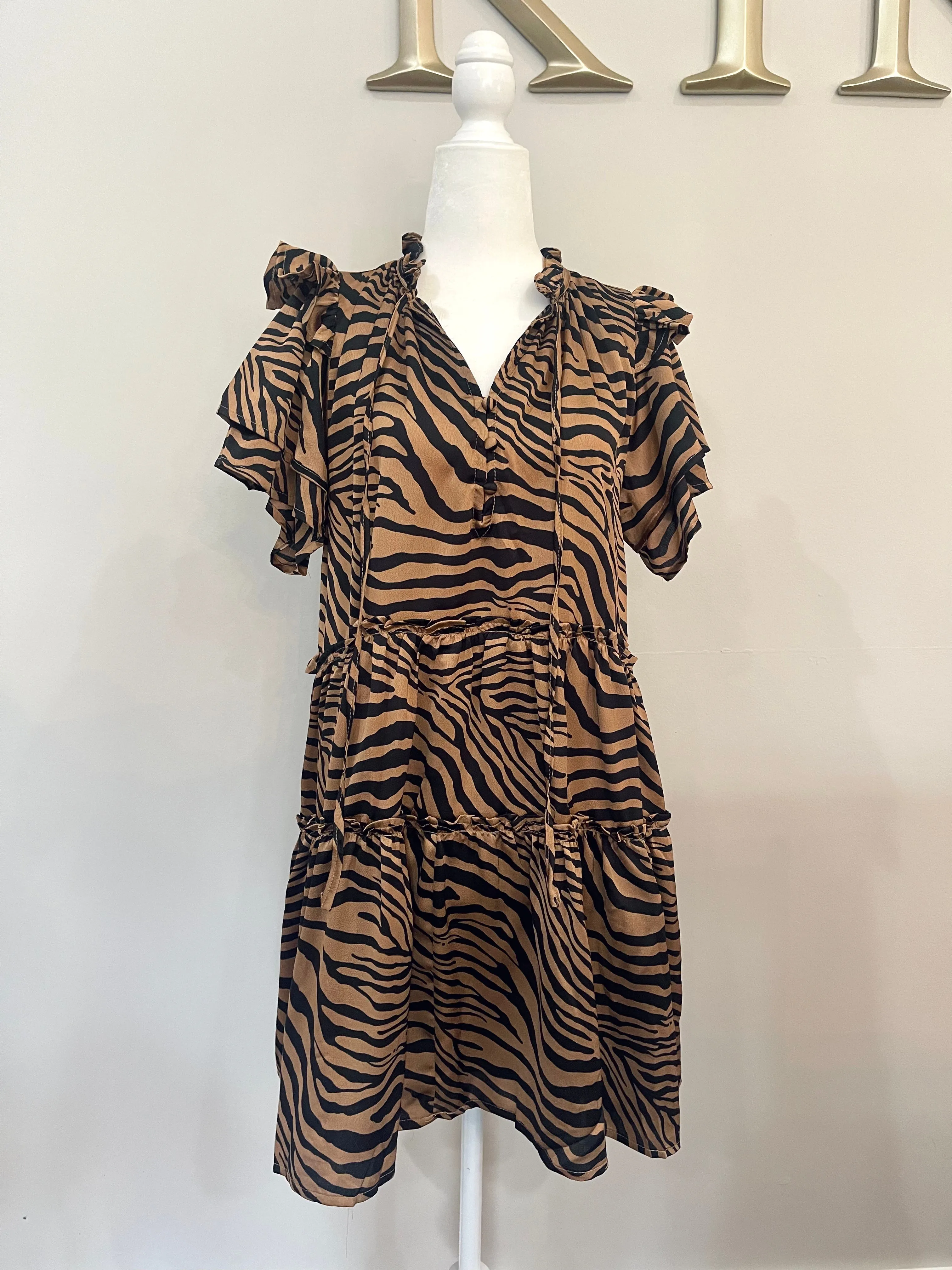 Tiger Babydoll Dress