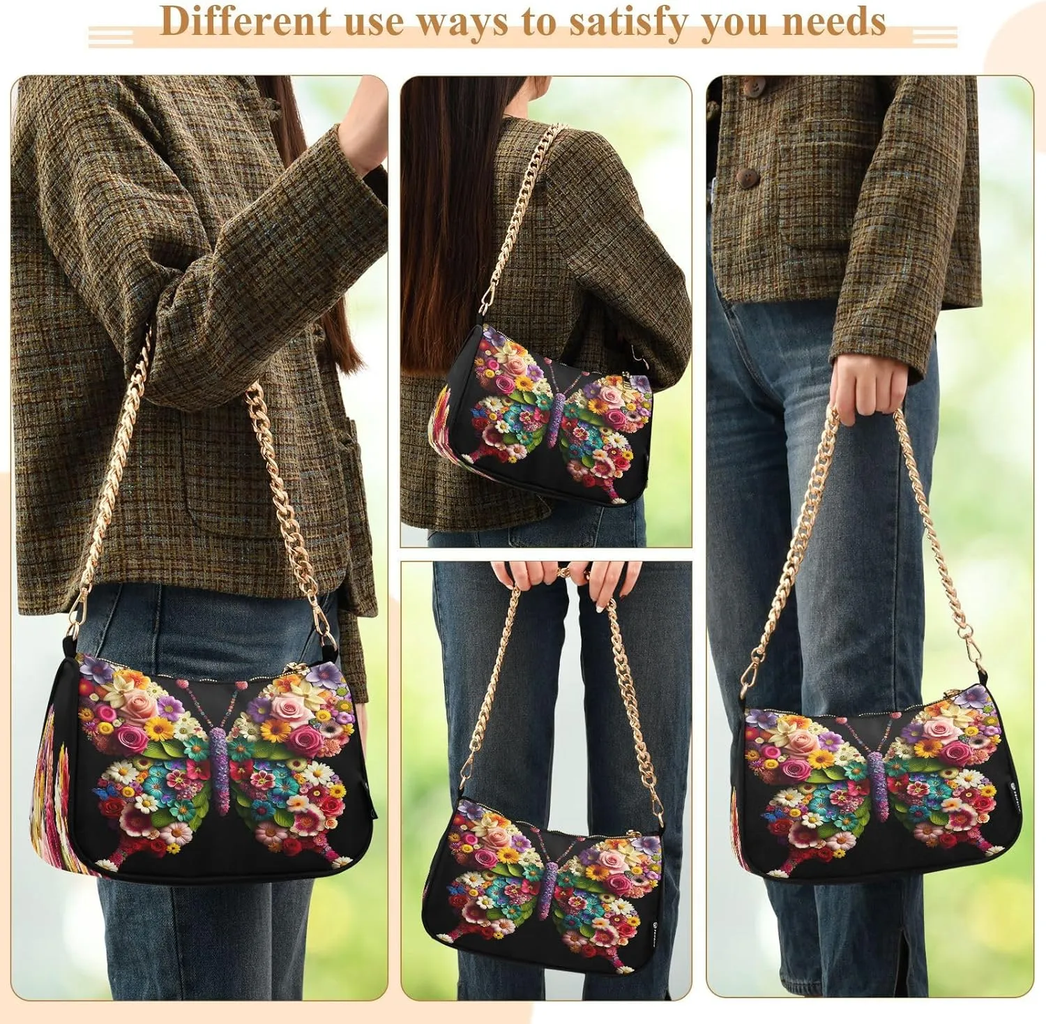 Two Kittens Women Bag, Crossbody Bags