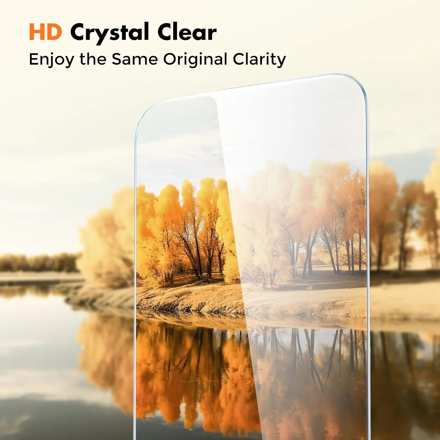 UNBREAKcable 2-Pack Screen Protector for iPhone 16 / iPhone 15, Double Shatterproof Tempered Glass [Easy Installation] [9H Hardness] [99.99% HD Clear] [Case Friendly] for iPhone 6.1 inch