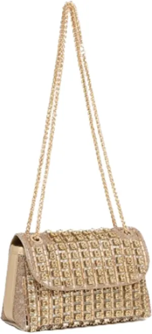 Women's Rhinestone Decorated Evening Bag,Rhinestone Clutch Purses,Chain Mini Phone Bag