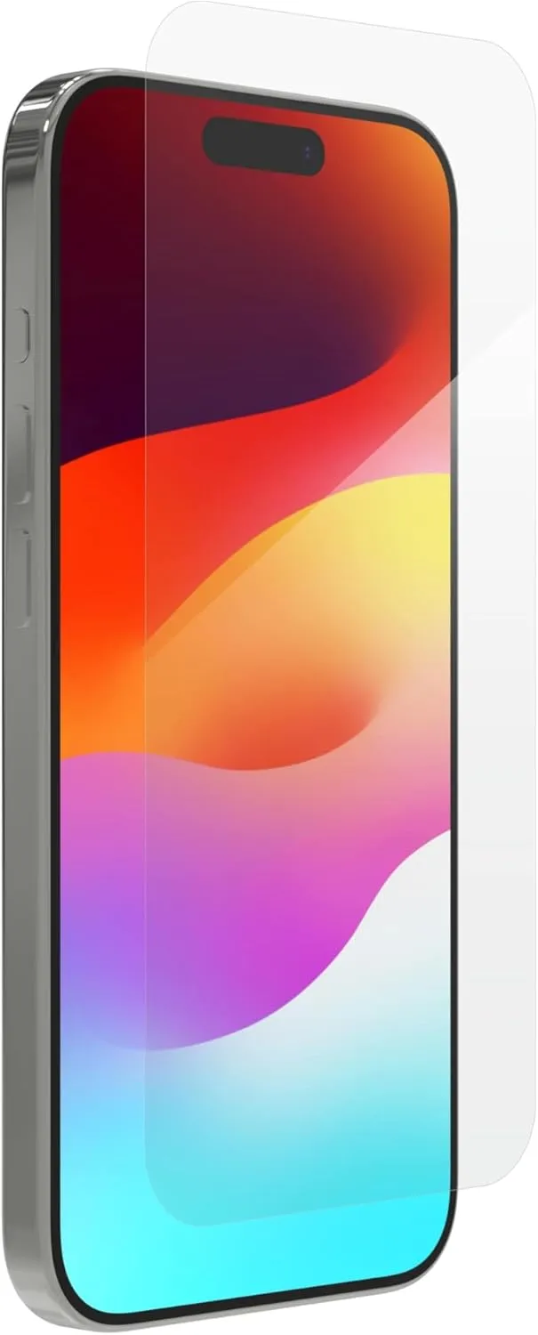 ZAGG InvisibleShield Glass XTR3 iPhone 15 Pro Screen Protector - Blue-Light Filtration, 10X Stronger, Edge-to-Edge Protection, Scratch & Smudge-Resistant Surface, Easy to Install